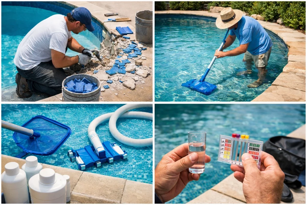 Pool Repair & Regular Maintenance